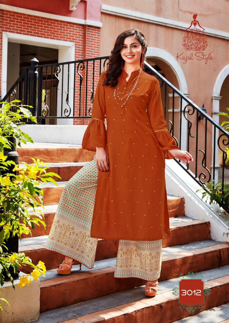 Fashion Biba Vol-3 Kajal Style Rayon Printed Kurtis Fashion Biba Vol-3 Kajal Style Rayon Printed Kurtis